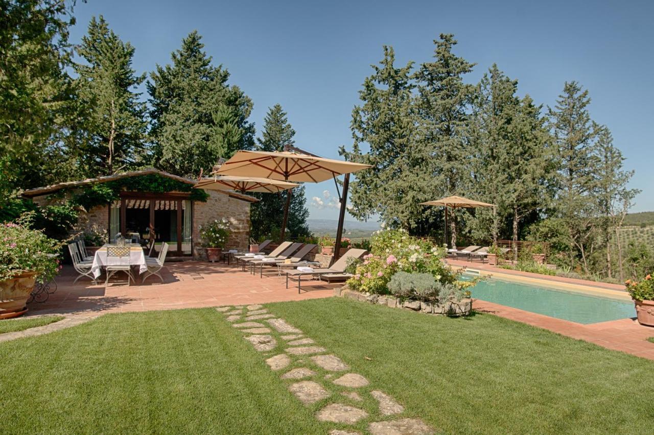 קסטלינה אין קיאנטי Villa La Casina מראה חיצוני תמונה