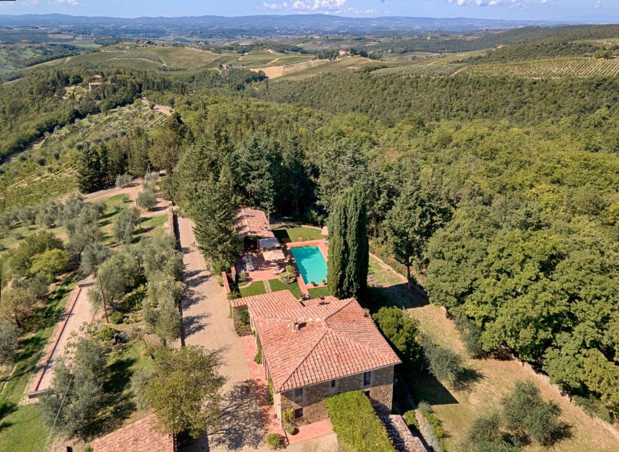 קסטלינה אין קיאנטי Villa La Casina מראה חיצוני תמונה