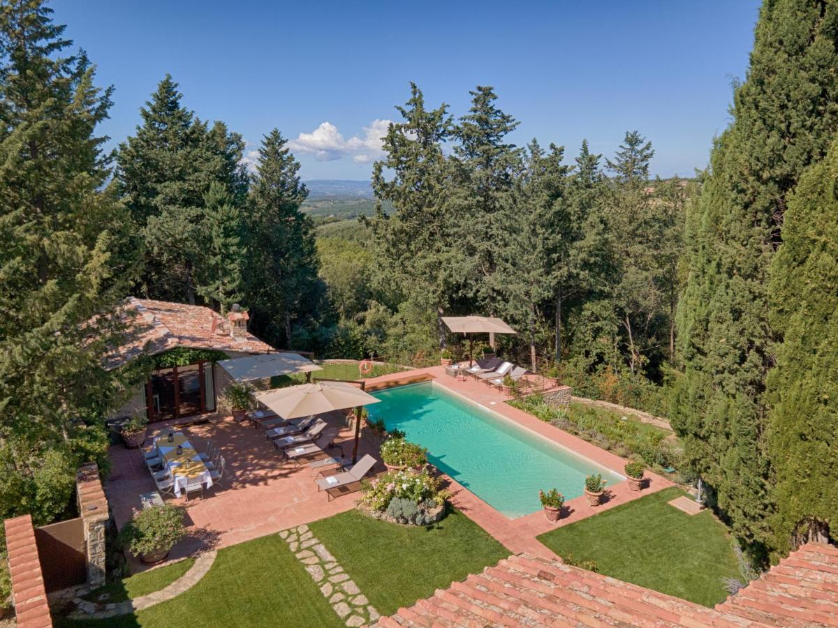 קסטלינה אין קיאנטי Villa La Casina מראה חיצוני תמונה